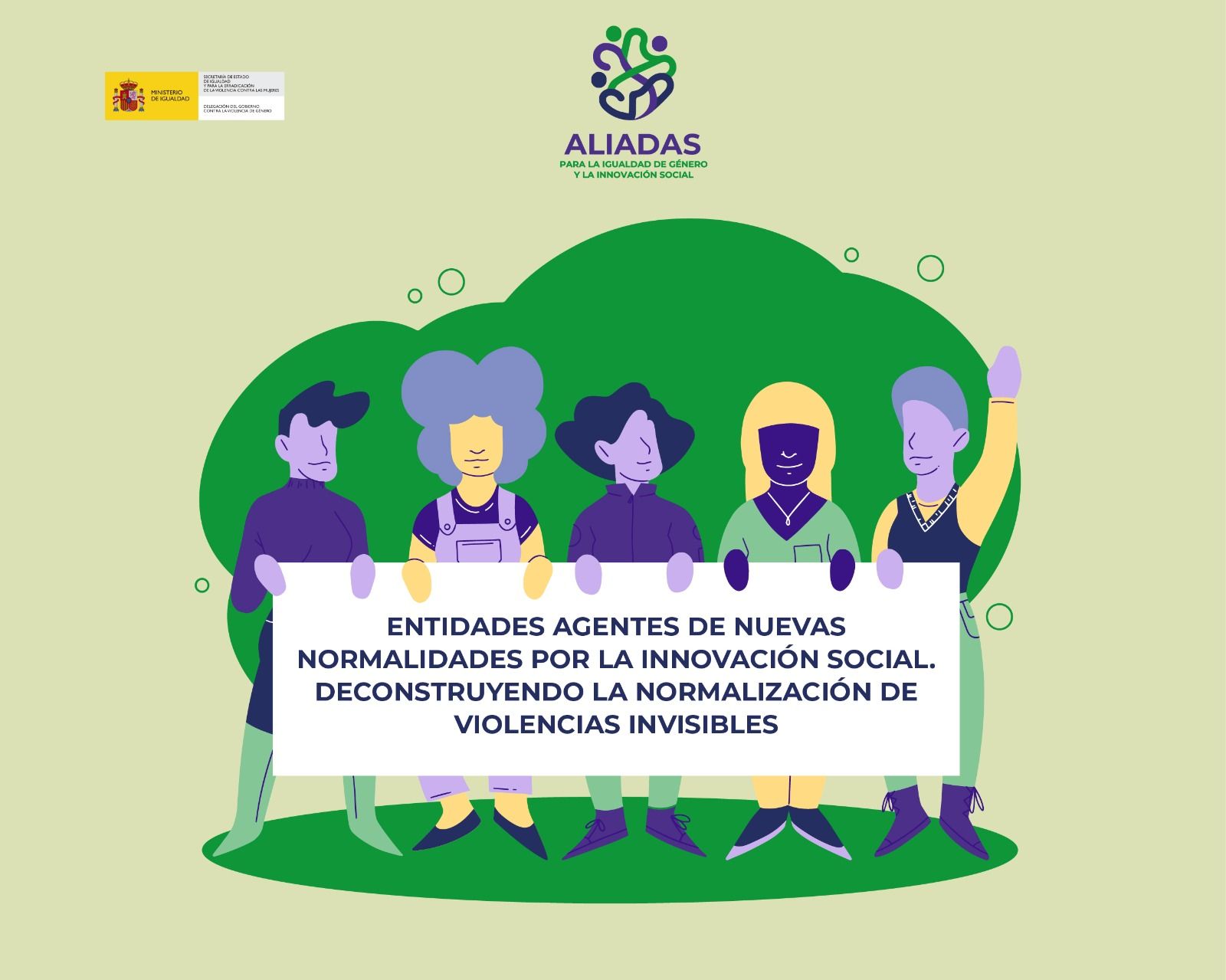 Imagen aliadas para la igualdad de género y la innovación social